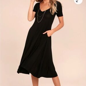 Cheap Monday Black Backless Dress